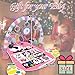 TAMOIE Baby Play Gym for 0-6 Months, High Contrast Tummy Time Mat, Kick and Play Piano, Music and Lights, Newborn Gifts for Girls, Pink