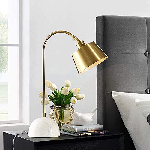 Lampe de lecture de chambre en marbre et douille E27 bureau