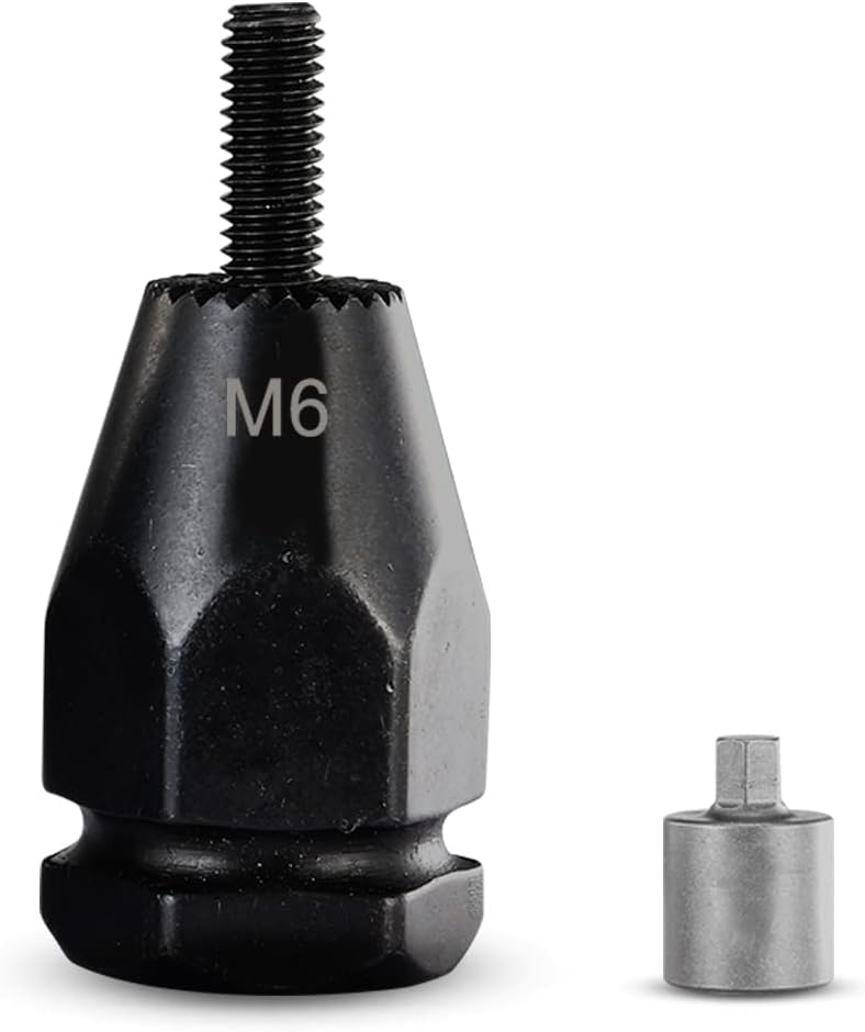 M6 Self-Locking Rivet Nut Gun Head(1pc) use for LM07 Rivet Nut Gun