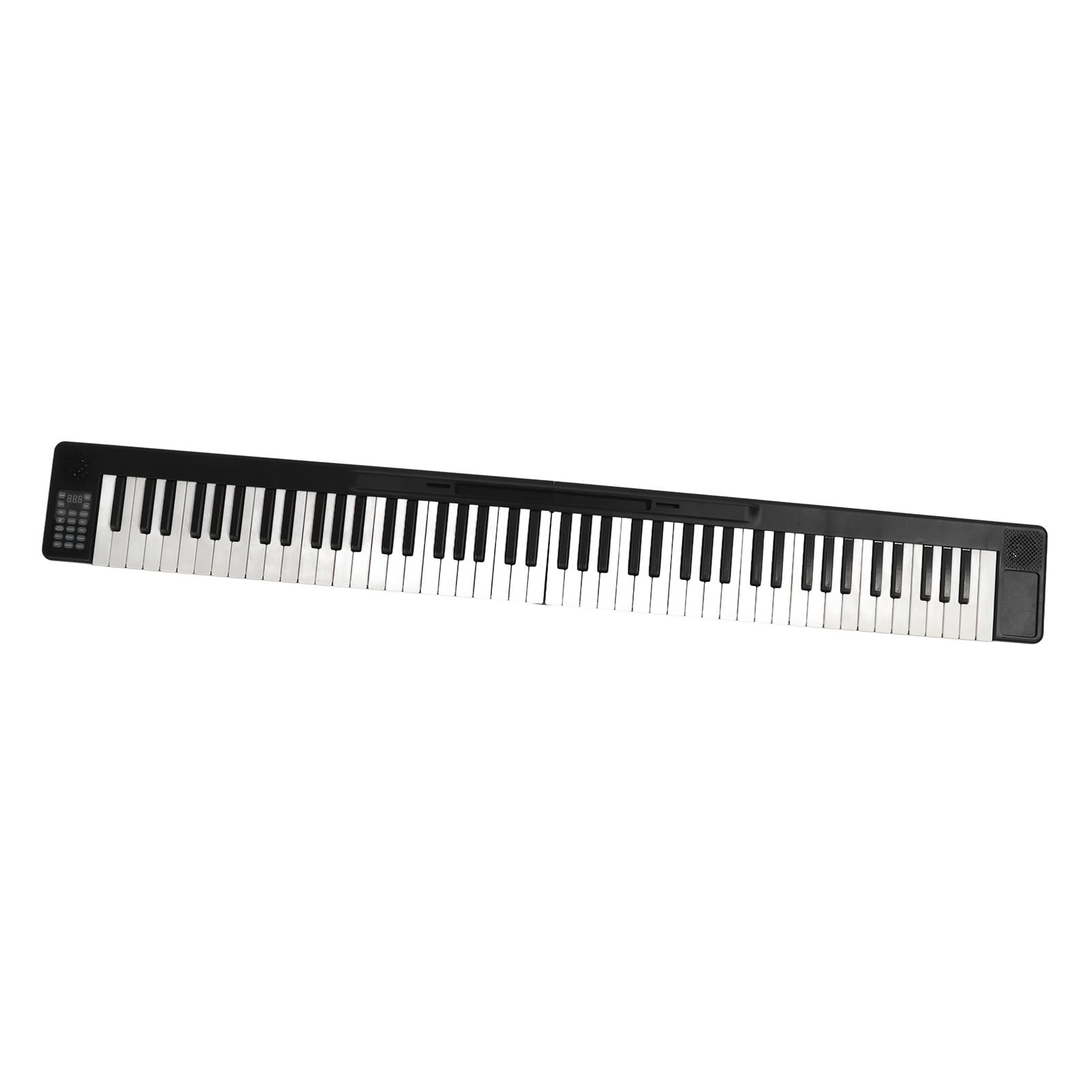 128 Tonos, 128 Ritmos, 15 Canciones de Demostración de Piano Plegable Piano órgano Electrónico Inteligente con Altavoz para Práctica y Entretenimiento