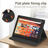 XunyLyee Universal 10.1 inch Tablet Case for TABWEE 10 10.5 11 inch Case, Multi-Angle Viewing Stand Cover with Pocket for 9.6-11 Inch Android Tablet, Black - Image 5