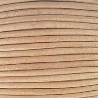 AURORIS Lederband Rund 1mm - 10m Rolle Aus Echtleder In Braun