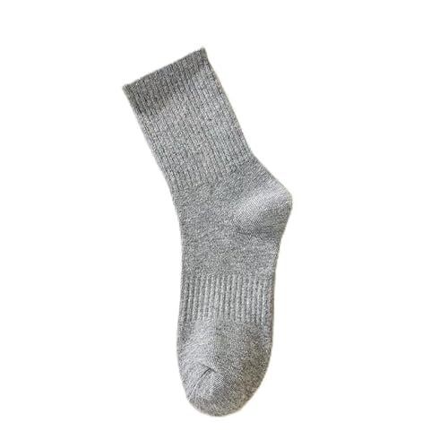 Socks Men's Mid Cut Sports Black & White Summer Men's Socks Thin Non Cotton Couple Socks
