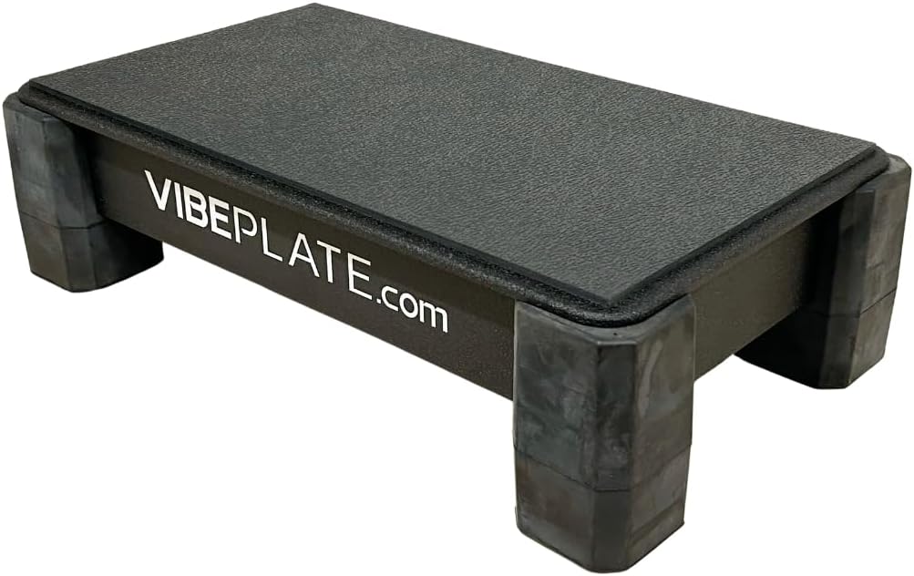 Rev Vibration Plate – Made in USA, Commercial-Grade Linear Vibration, Quiet Motor, 1000 lb Max Whole Body Vibration Platform – Home Gym, Rehab, Seniors, Athletes