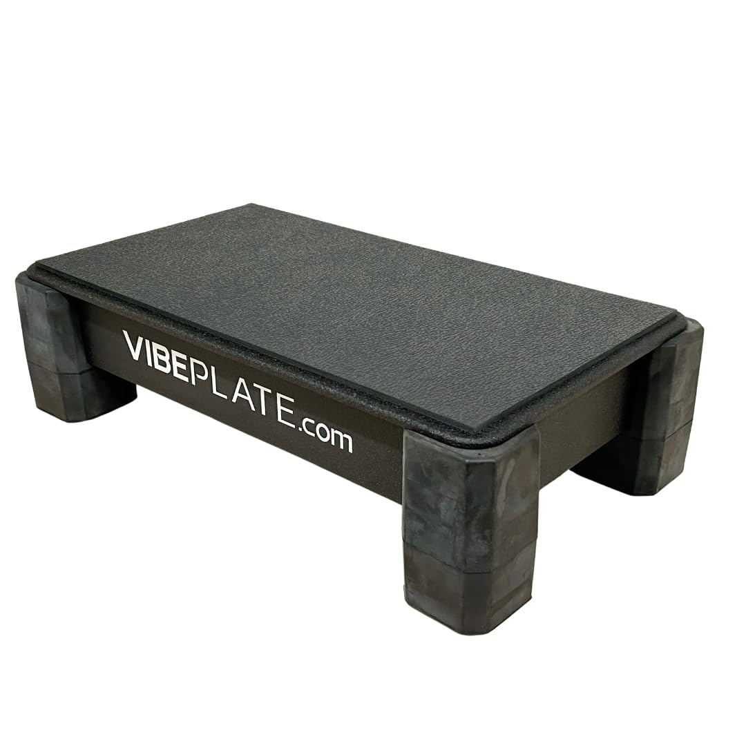 Rev Vibration Plate Made in USA Commercial-Grade Linear Vibration Quiet Motor 2000 lb Max Whole Body Vibration Platform
