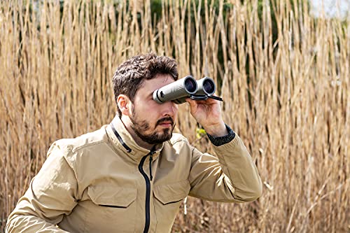 Bresser Fernglas 10x42 Wave, wasserdicht, mit BaK-4-Glas, UR-Vergütung und Brillenträgerokularen, perfekt für Naturbeobachtungen, auf Reisen und beim Wandern – Bild 6