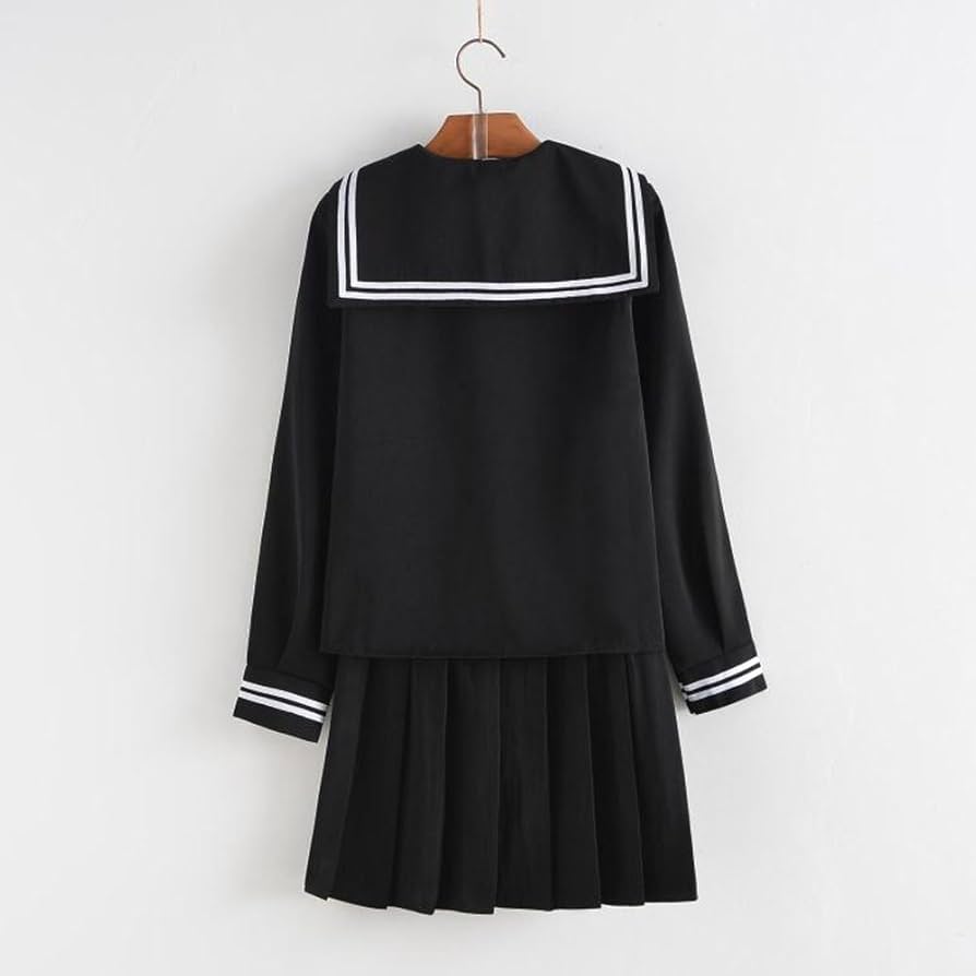 【送料込み】セーラー服／本物／黒リボン付 送料込み】セーラー服／本物／黒リボン付の通販 by りお's shop