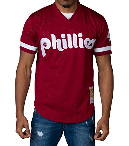 Mitchell And Ness 1991 Phillies Lenny Dykstra 4 Jersey