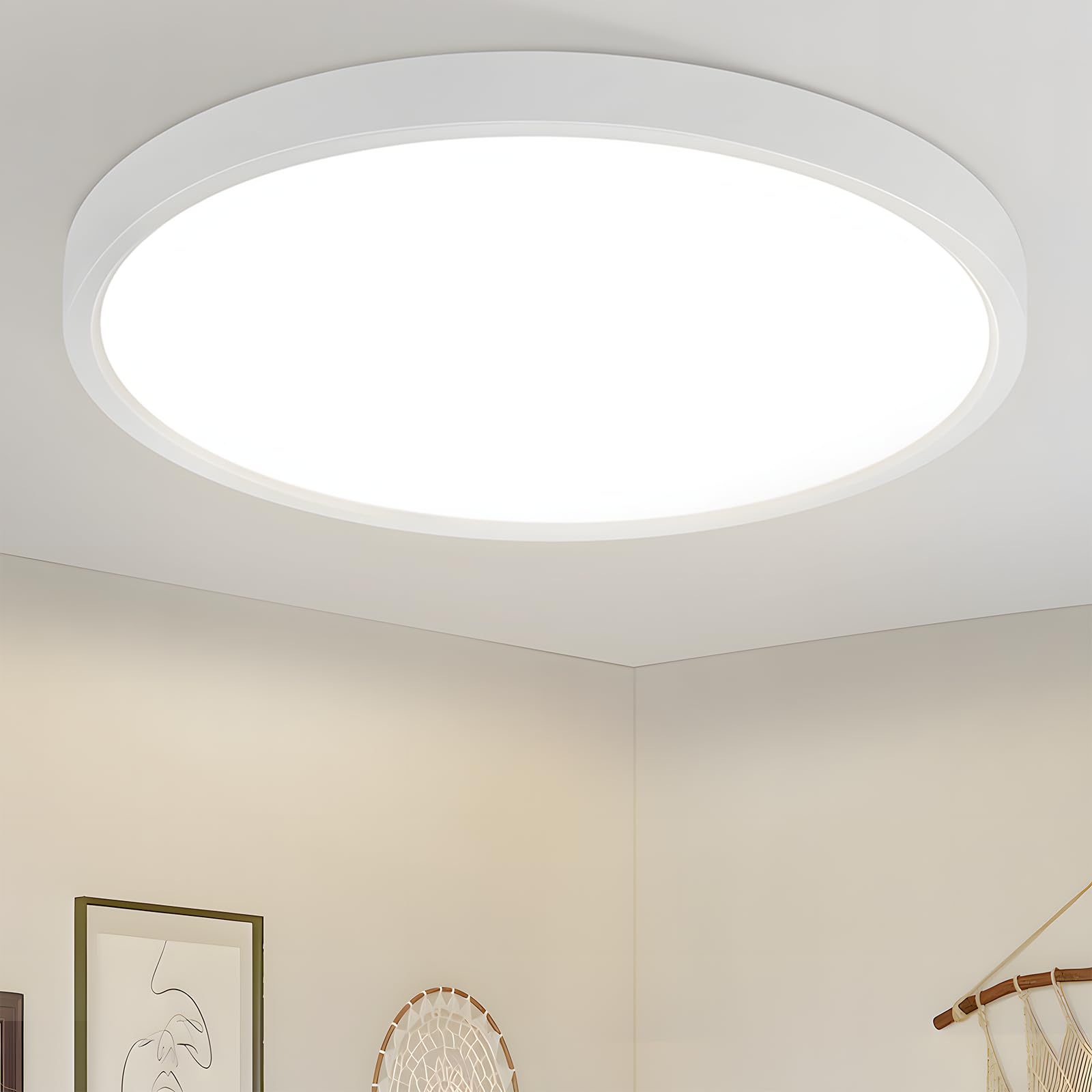 Laittiin Deckenlampe LED Deckenleuchte Flach