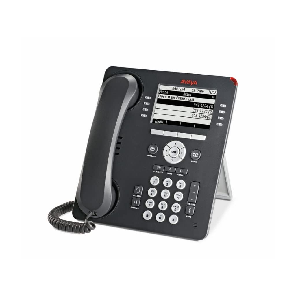 Avaya 9508 Digital Phone - Charcoal Gray (Renewed)