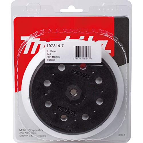 Makita 197314-7 6" Round Sanding Backing Pad, Hook & Loop, Soft by Makita - Image 7