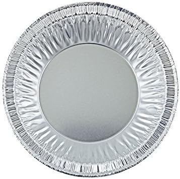 D&W Fine Pack B10 4 1/4" Aluminum Foil Tart Pan Disposable Baking Mini-Pie Plate Tin (Pack of 250)