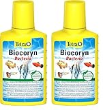 Tetra Biocoryn - Wasseraufbereitungsmittel zum biologischen Abbau von Schadstoffen, beugt Verschlammung & Gerüchen im Aquarium vor, 100 ml (Packung mit 2)