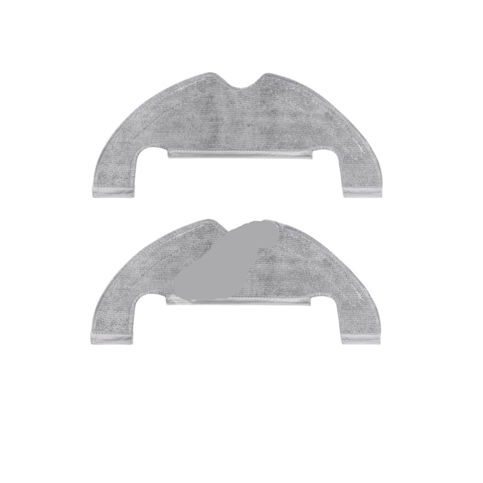 EEZII Mop Cloth,compatible For Xiaomi， Bot Z10 Pro L10 Plus STYTJ05ZHM Robot Vacuum Cleaner Spare Parts Rag Cloth Accessories(2pcs)