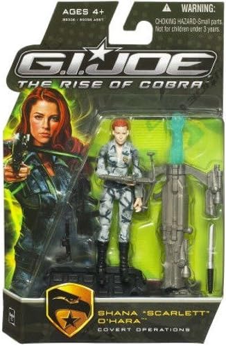 G.I. Joe El ascenso de Cobra 3 34 Figura de acción Shana Scarlett O' Hara (Cov