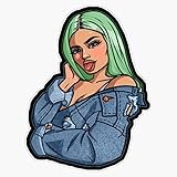 Kylie Jenner Bumper Sticker Vinyl Decal 5"