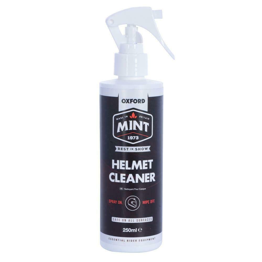 Oxford Mint Motorcycle Motocross Helmet Visor & Goggles Lens Cleaner 250 ml
