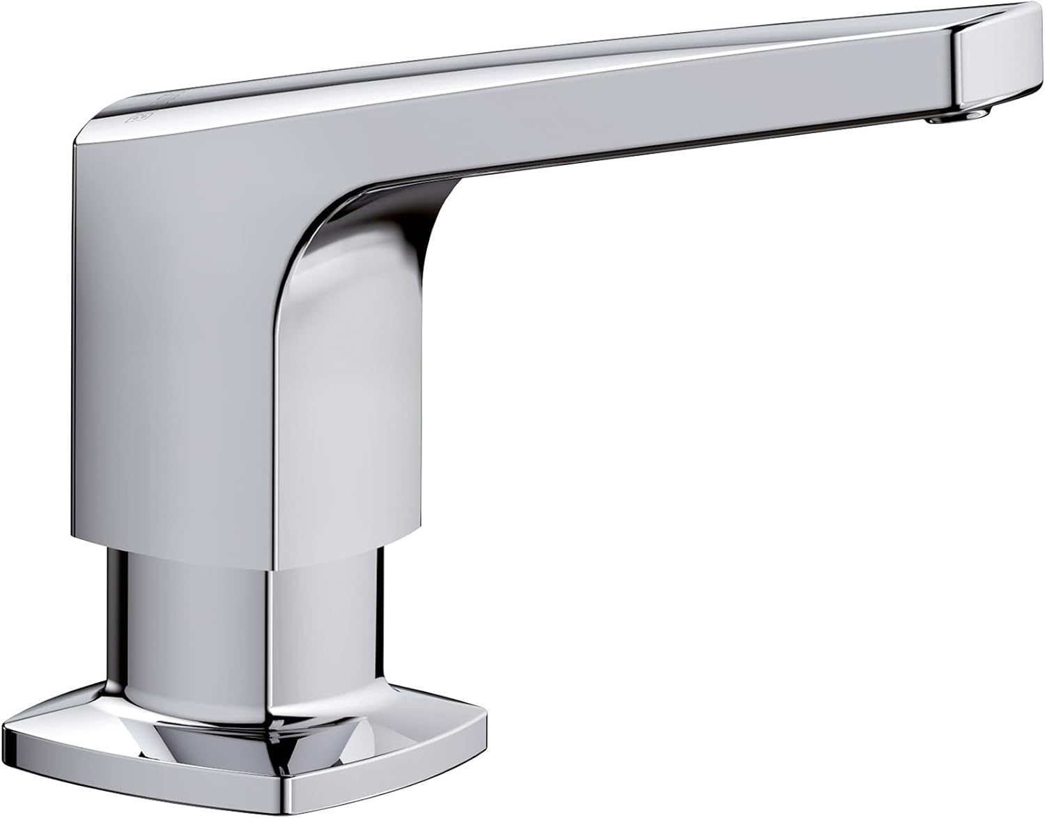 BLANCO, Polished Chrome 442679 RIVANA Kitchen Soap Dispenser, 12 oz