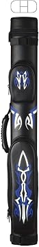 McDermott 75-0935 Blue Tribal Billiard Pool Cue Case 2x2