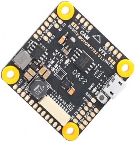 T-Motor Controlador de vuelo F7, velocidad de cálculo más rápida, controlador de vuelo F7 FC simplificado, todo UART soporta telemetría y SBUS