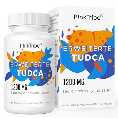 TUDCA Supplement 1200mg pro Portion 60 Kapseln Ultra Strength Tauroursodeoxycholic Acid Erstklassige Qualität