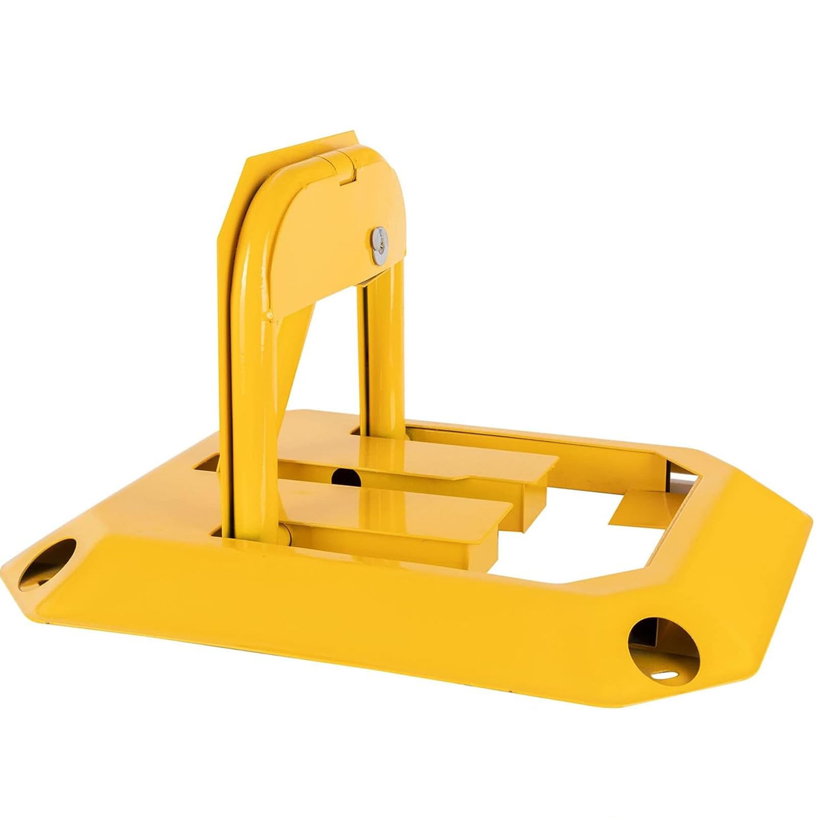 Barrière de protection pour allée de parking en ville