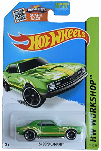 Hot Wheels '68 Copo Camaro, HW Workshop 211/250 [Green]