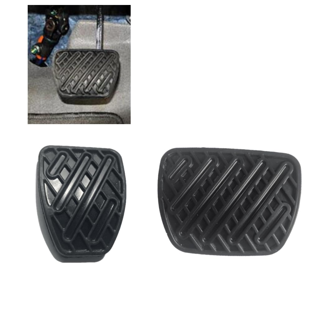MY IND Car Accessories,For Nissan Micra/Sunny/Renault Pulse, Scala/Datsun GO Car (Brake & Clutch Foot Pedal Pad Rubber Cover Automotive Part [2312]
