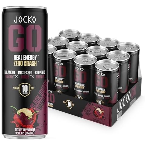 Jocko GO Energy Drink - Black Cherry Vanilla Cover