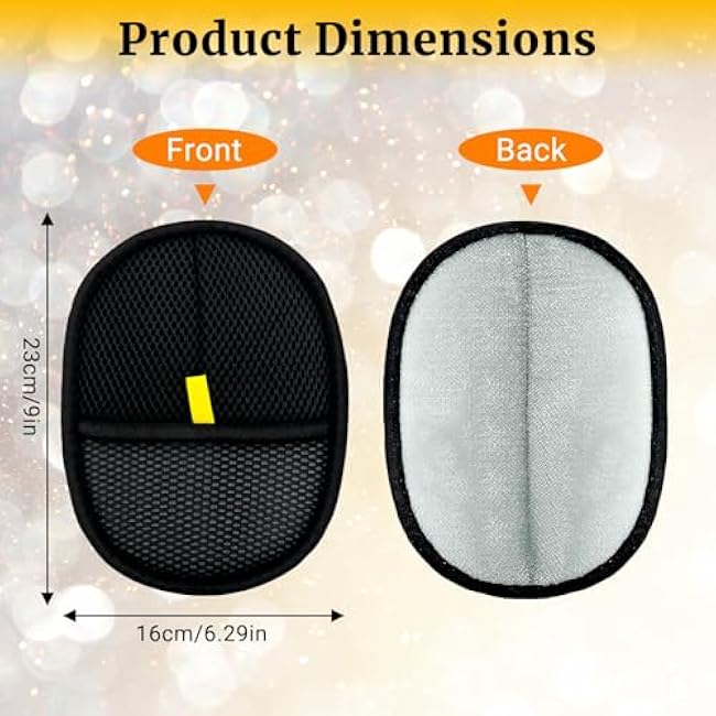 3PCS Upgraded Pet Hair Removal Glove for Dogs & Cats, Reusable Electrostatic Pet Hair Remover Glove for Couch, Furniture, Carpet & Car Seat, Best Grooming Gloves for Pets Hair Removal & Massage-3Yb20ULw