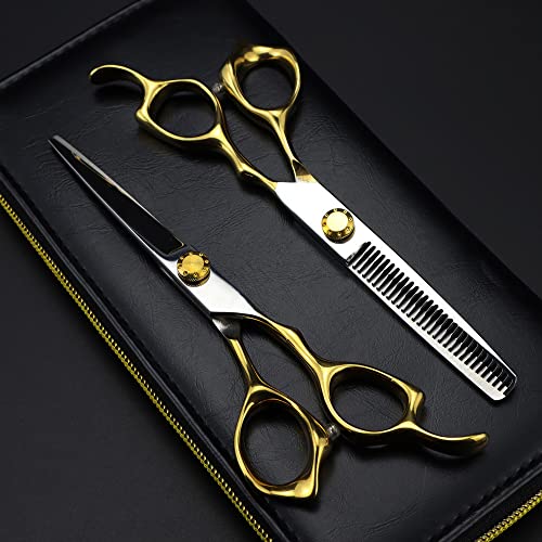 HTTGDGDH Goldene Friseurscheren Set UYTSER88197