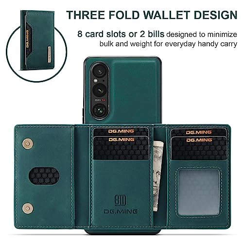 UDBKKDX 2 in 1 Detachable Wallet & Phone Case For Sony Xperia 1 V (2023) - Image 3