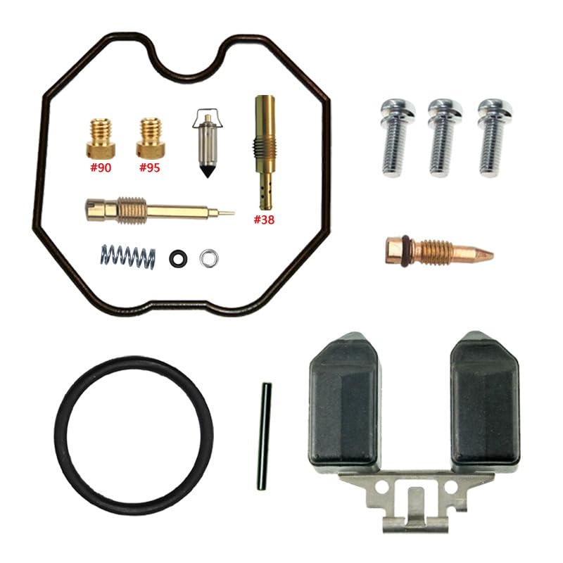 Kit réparation carburateur XR100R gicleurs 90 95 pointeau 16R30 flotteur 100cc