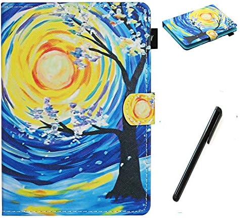 HereMore Universal Case for 10 Inch Tablet with Pen, Leather Stand Cover Protective Shell for Fusion5 10.1, iPad 10.2", Samsung Tab A 10.1/S2 9.7", Huawei MediaPad T3 10, Lenovo Tab E10, Wolf