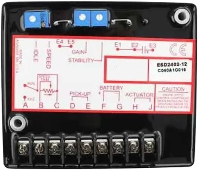 Esd2402 12V/24V Generator Set Speed Controller Synchronous 1Pcs(24V)