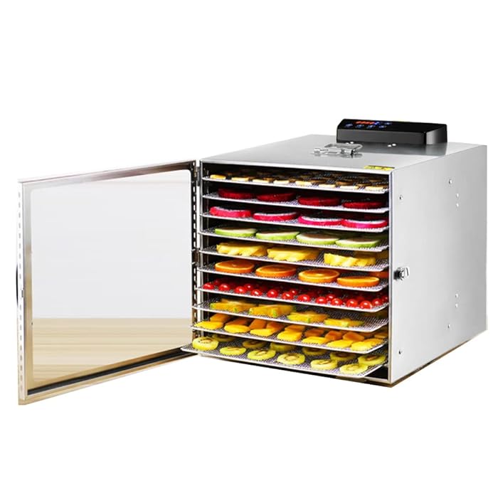 Buy Fruit Dryer Automatic Dehydrator 3090°C Temperature Adjustable,10