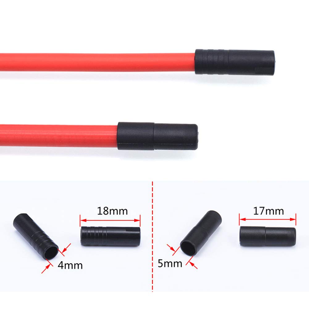 Lot De 100 Embouts De Câble De Frein Pour Vélo De Montagne