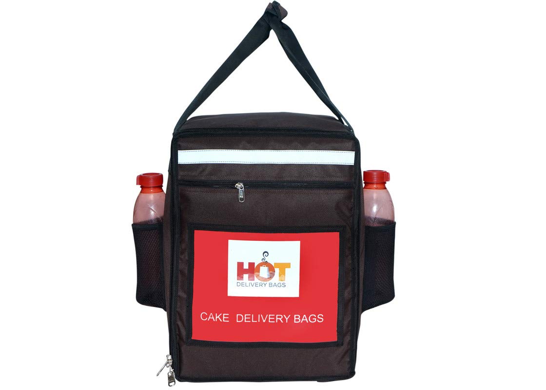 HOT DELIVERY BAGS Cake Delivery Bag - Brown (OS) | 50 liters (14 X 14 X 21 inch) (HHDB-21) (B08PH9N3ST) Amazon Price History, Amazon Price Tracker
