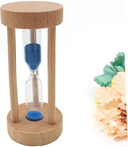 Miniatura 3 de Cepillo de dientes de madera para decoración del hogar, reloj de arena, reloj de arena, reloj de cristal, reloj de arena, regalo, adornos, reloj de