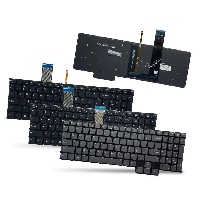 Clavier anglais Legion 5 Pro 16IAH7H rouge pour programmation et gaming