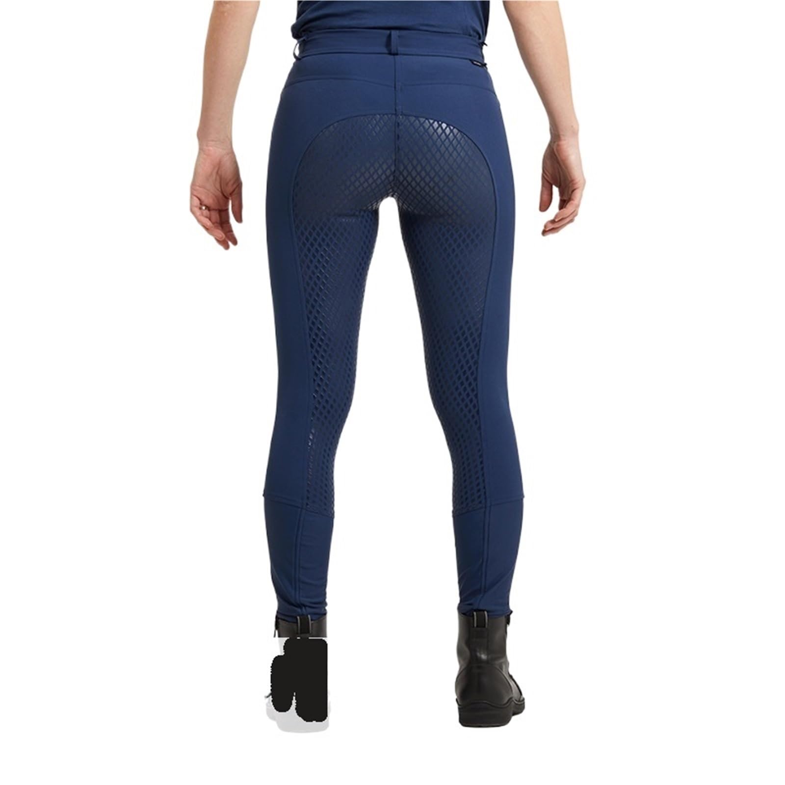 Pantalones Montar a Caballo Mujer Pantalones de equitación Profesionales Silicona for Mujer, Secado rápido, Deportivos y Antideslizantes(Blue,XXL)