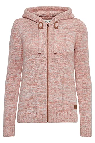 OXMO OXPhiladelphia Damen Strickjacke Grobstrick Cardigan mit Kapuze...