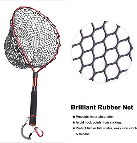 image for Goture Magnetic Clip Fly Fishing Landing Net Catch and Release Trout N