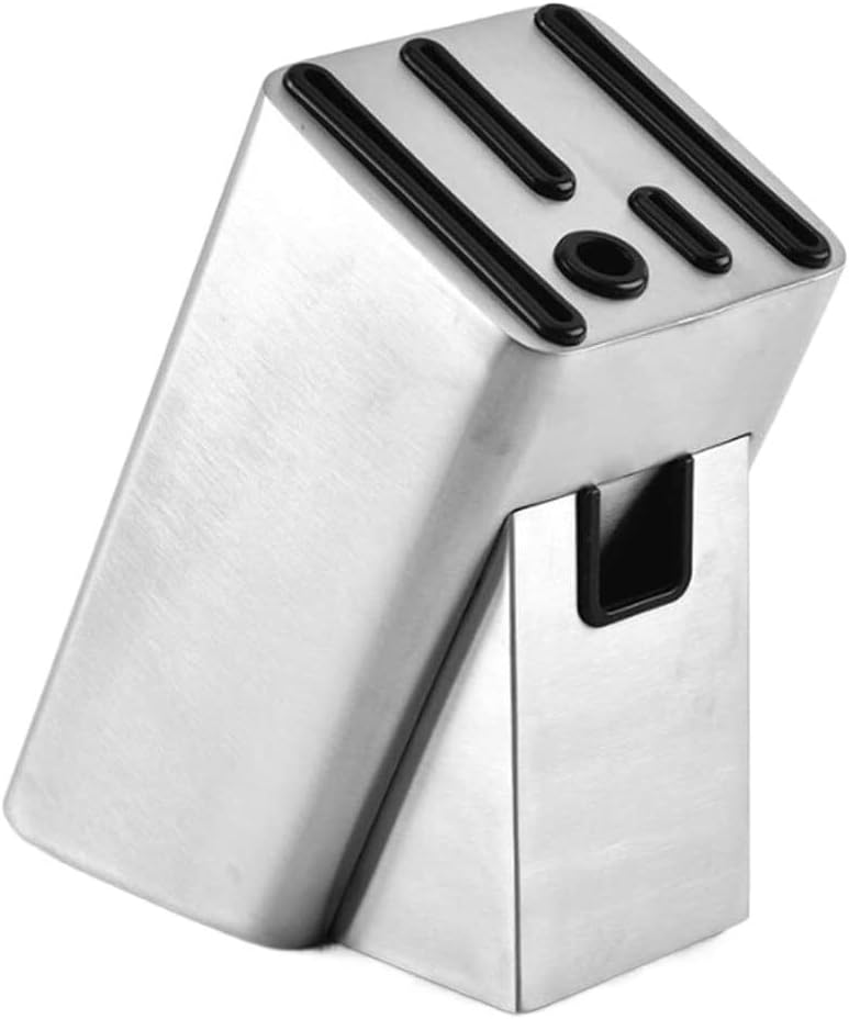 Knife Block Storage Stand Kitchen,Only Selling Cutter Holder,Stainless Steel Universal Organizer for Organize Rack