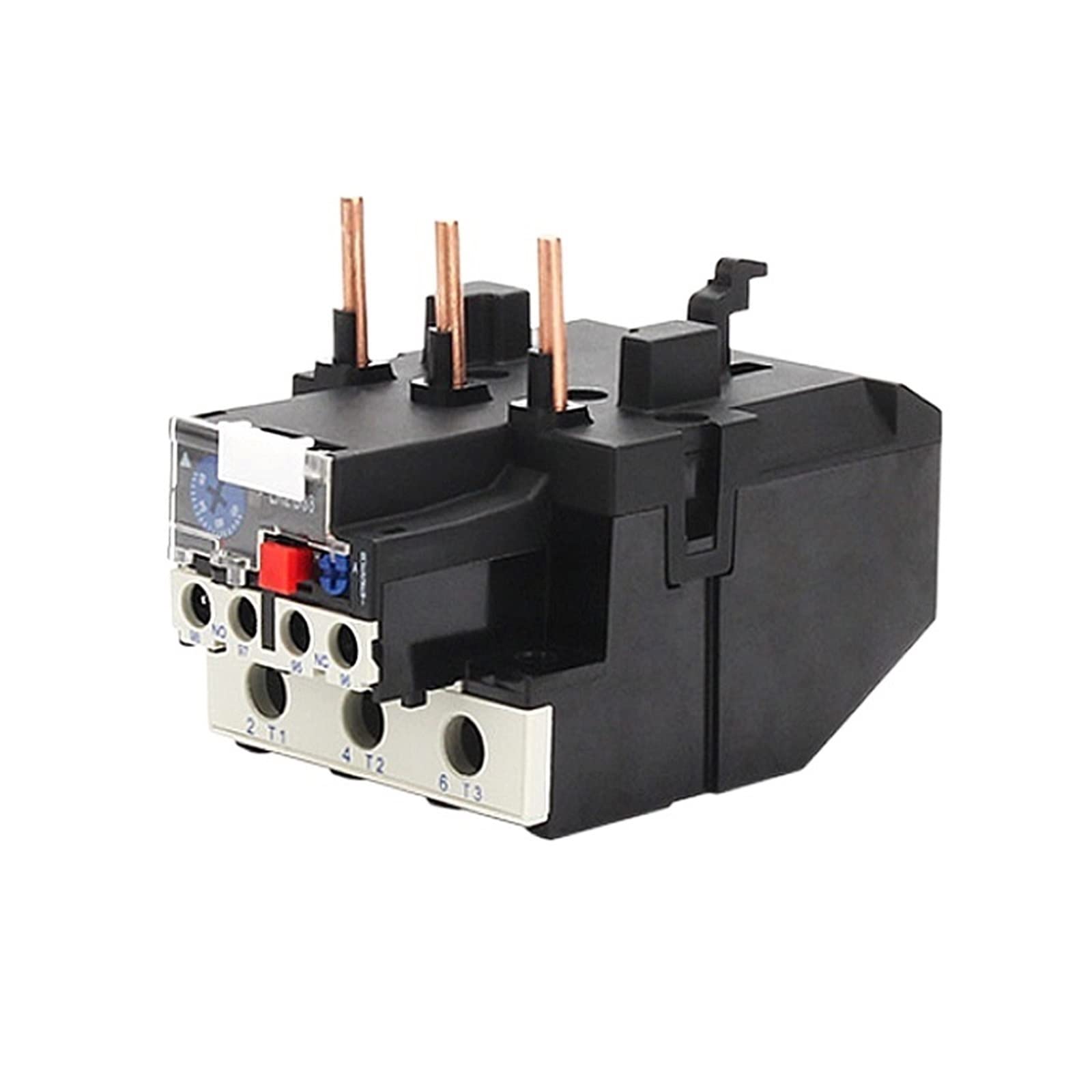 JR28-95 Thermisches Überlastrelais LR2D33 Einstellbares Thermorelais Elektrische Relais 23-32A 30-40A 37-50A 48-65A 55-70A 63-80A 80-93A Ersatzteile (Size : 55-70A)