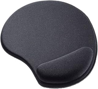 SANWA SUPPLY サンワサプライ 低反発リストレスト付きマウスパッド(抗菌) MPD-MU4BK
