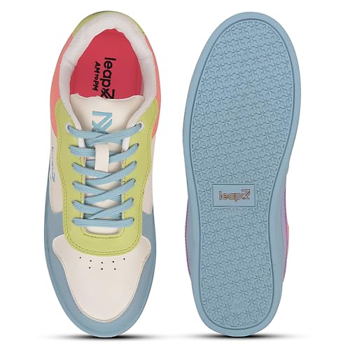 Image of Liberty Leap7x Anna-1 Casual Lacing Sneakers for Women with EVA Sole | Comfortable Outsole | Lightweight Durable and Cushioned Footbed | Flexibility and Shock Absorption