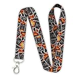 Whisky Bottles Drink Premium Lanyard