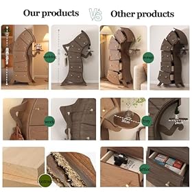 Elevate Your Space: Buy the VoOqo Chest of Drawers - 5-Drawer Robot Fork Design with Solid Wood Craftsmanship – VoOqo