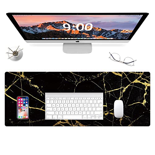 ZYCCW Large Gaming XXL Mouse Pad with Stitched Edge 31.5